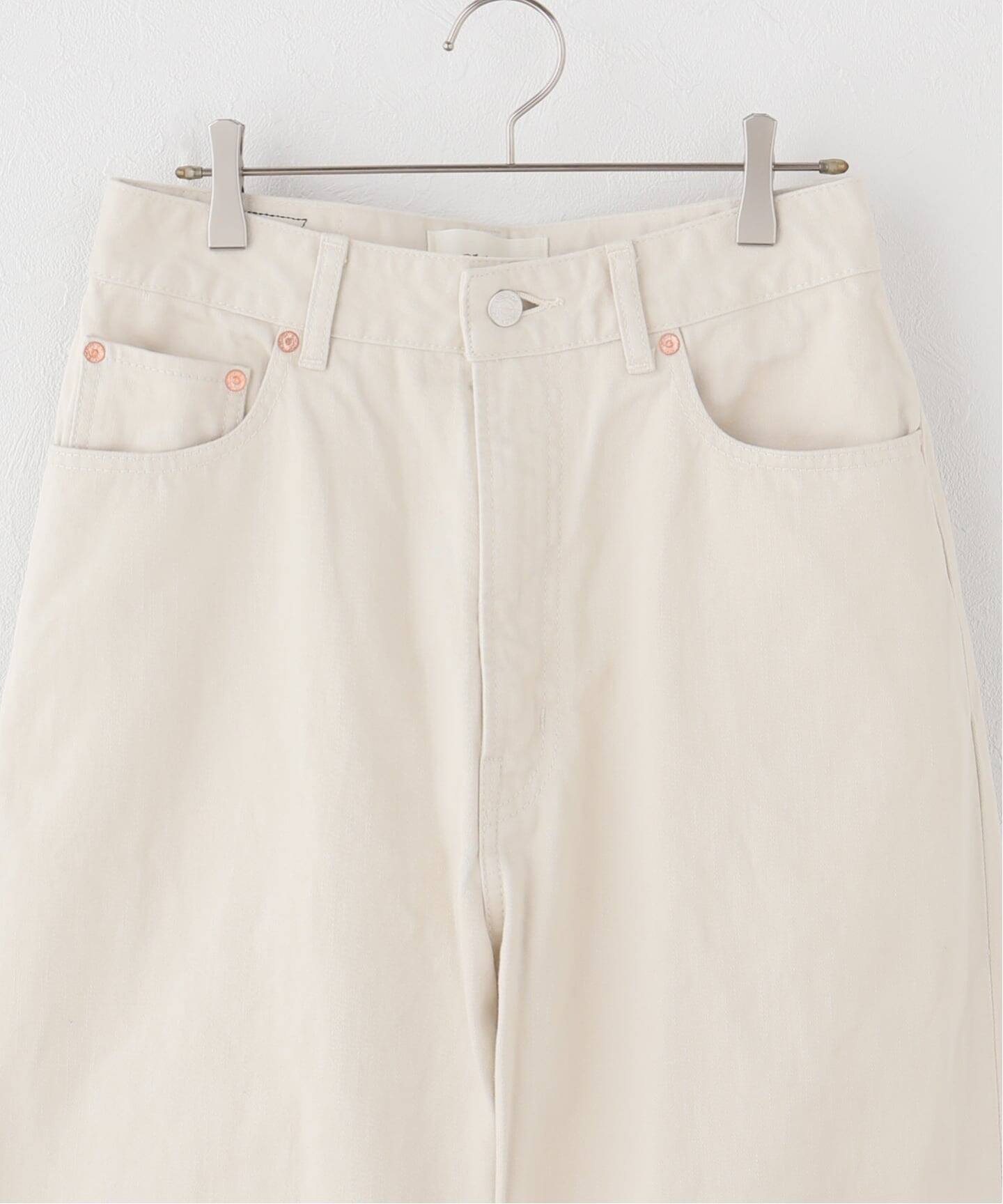 一部店舗+WEB限定》oblada / オブラダ BUDDY JEANS(IVORY)（デニム