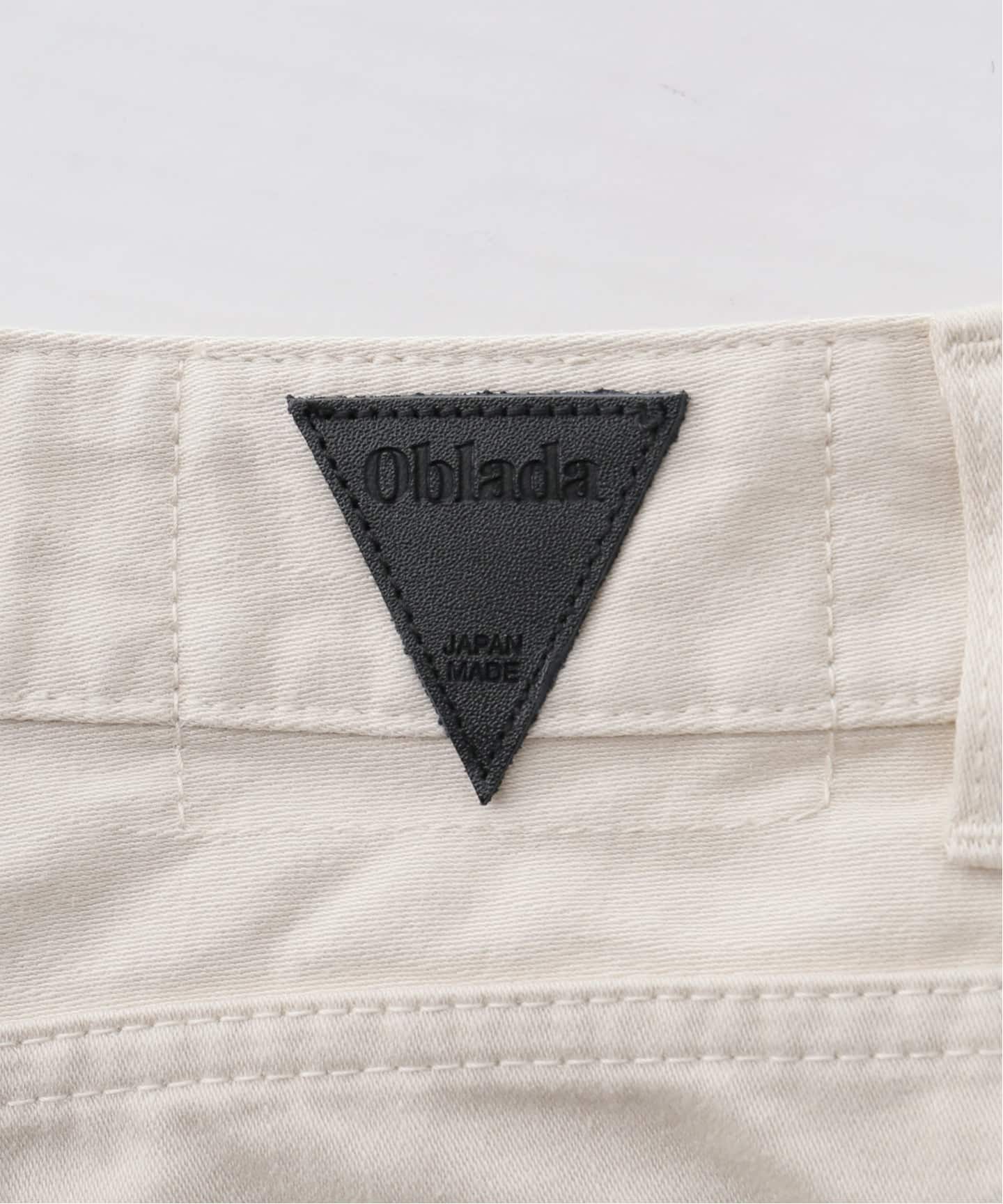 一部店舗+WEB限定》oblada / オブラダ BUDDY JEANS(IVORY)（デニム