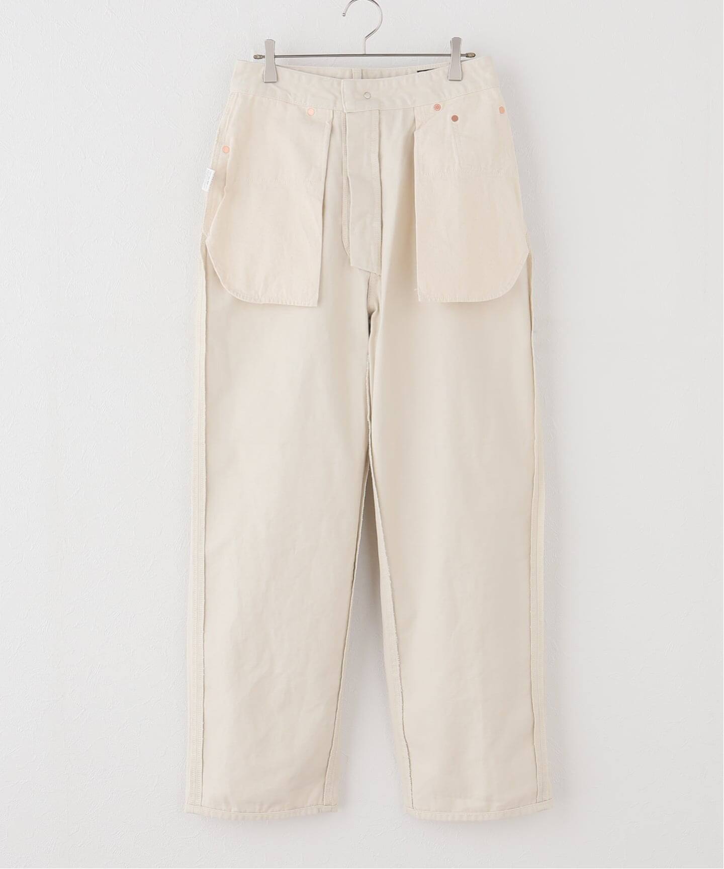 一部店舗+WEB限定》oblada / オブラダ BUDDY JEANS(IVORY)（デニム