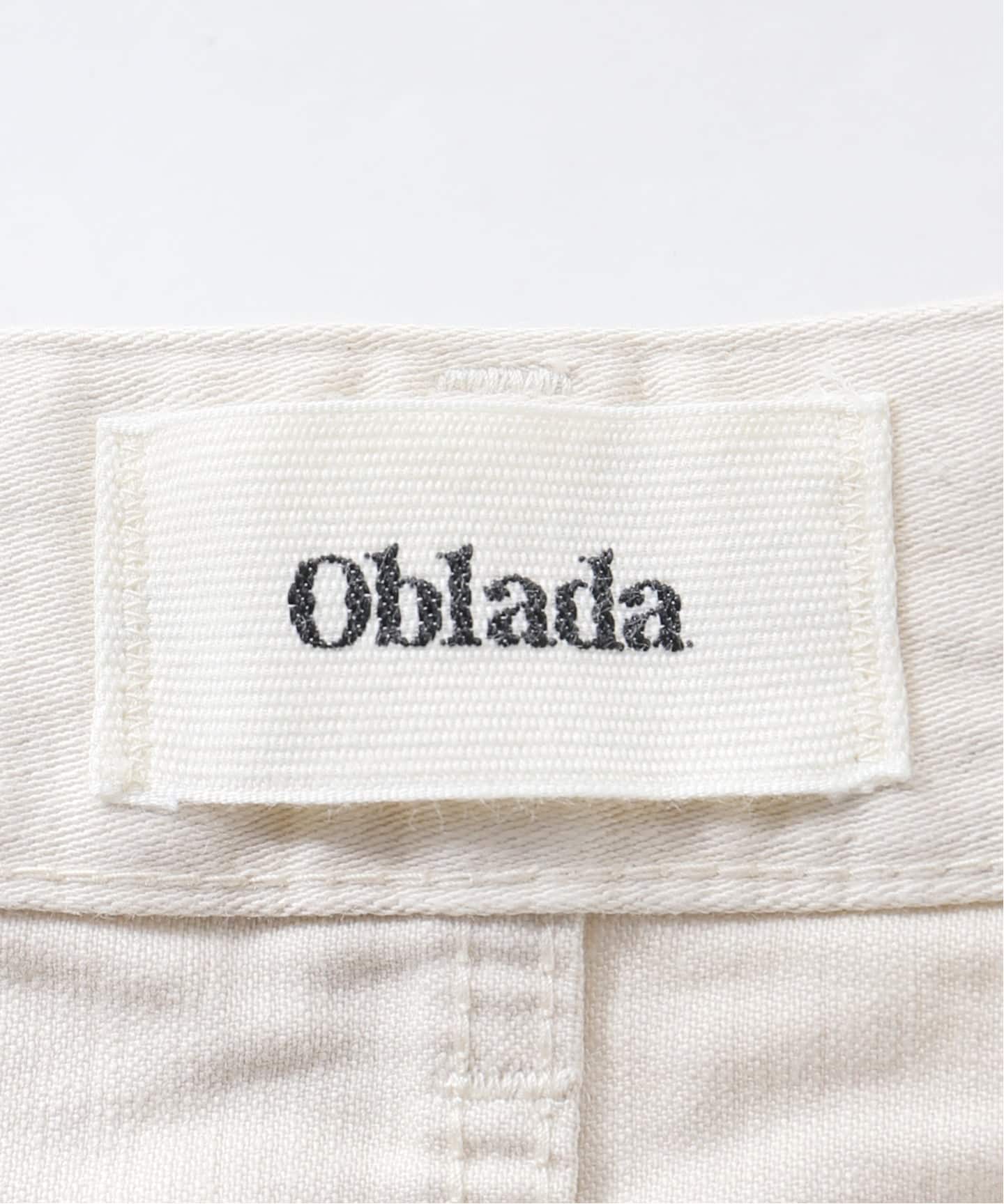 一部店舗+WEB限定》oblada / オブラダ BUDDY JEANS(IVORY)（デニム