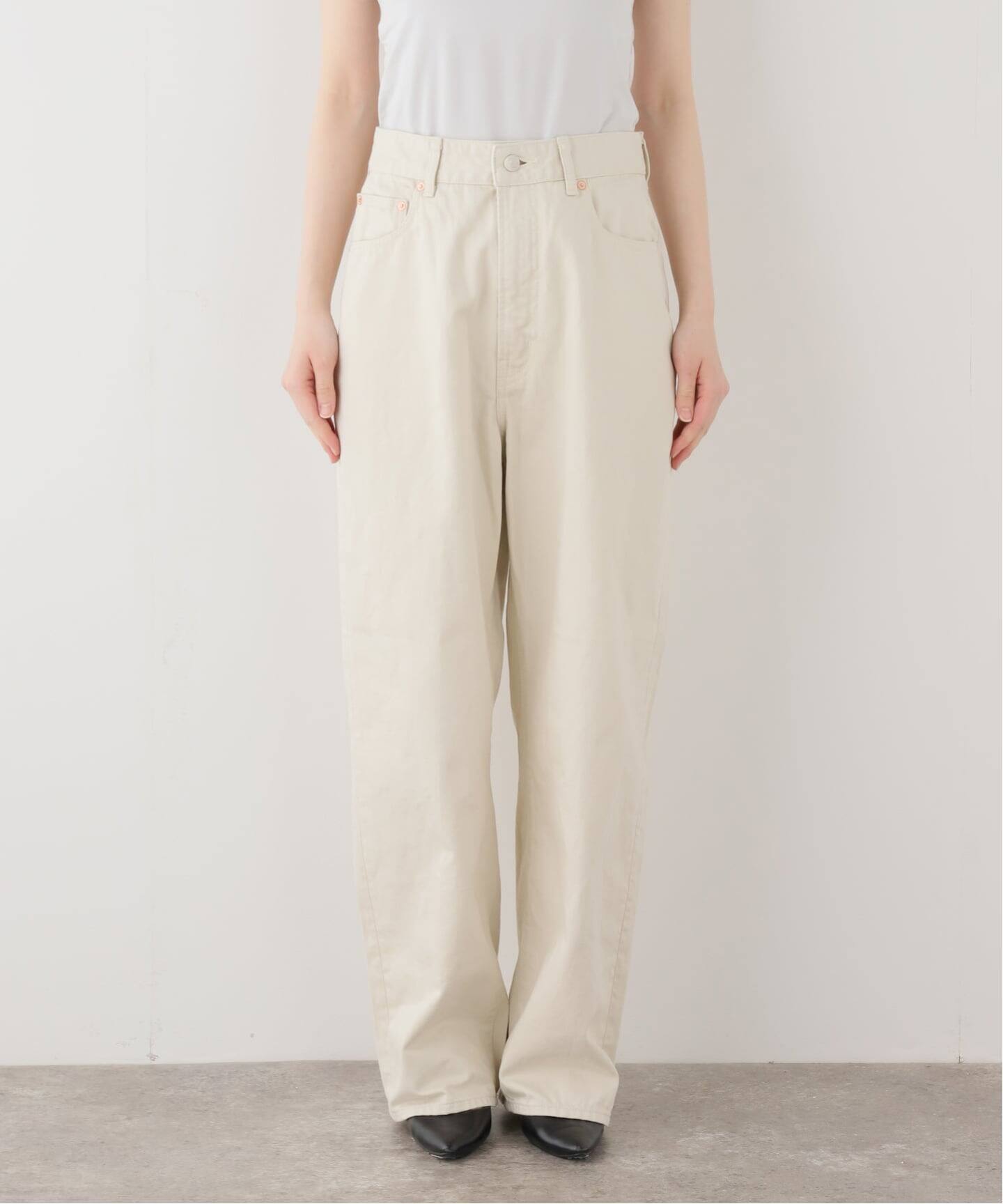 【サンプル新品】Oblada オブラダ BUDDY JEANS 一部店舗+WEB限定》oblada / オブラダ BUDDY JEANS(IVORY)（デニム