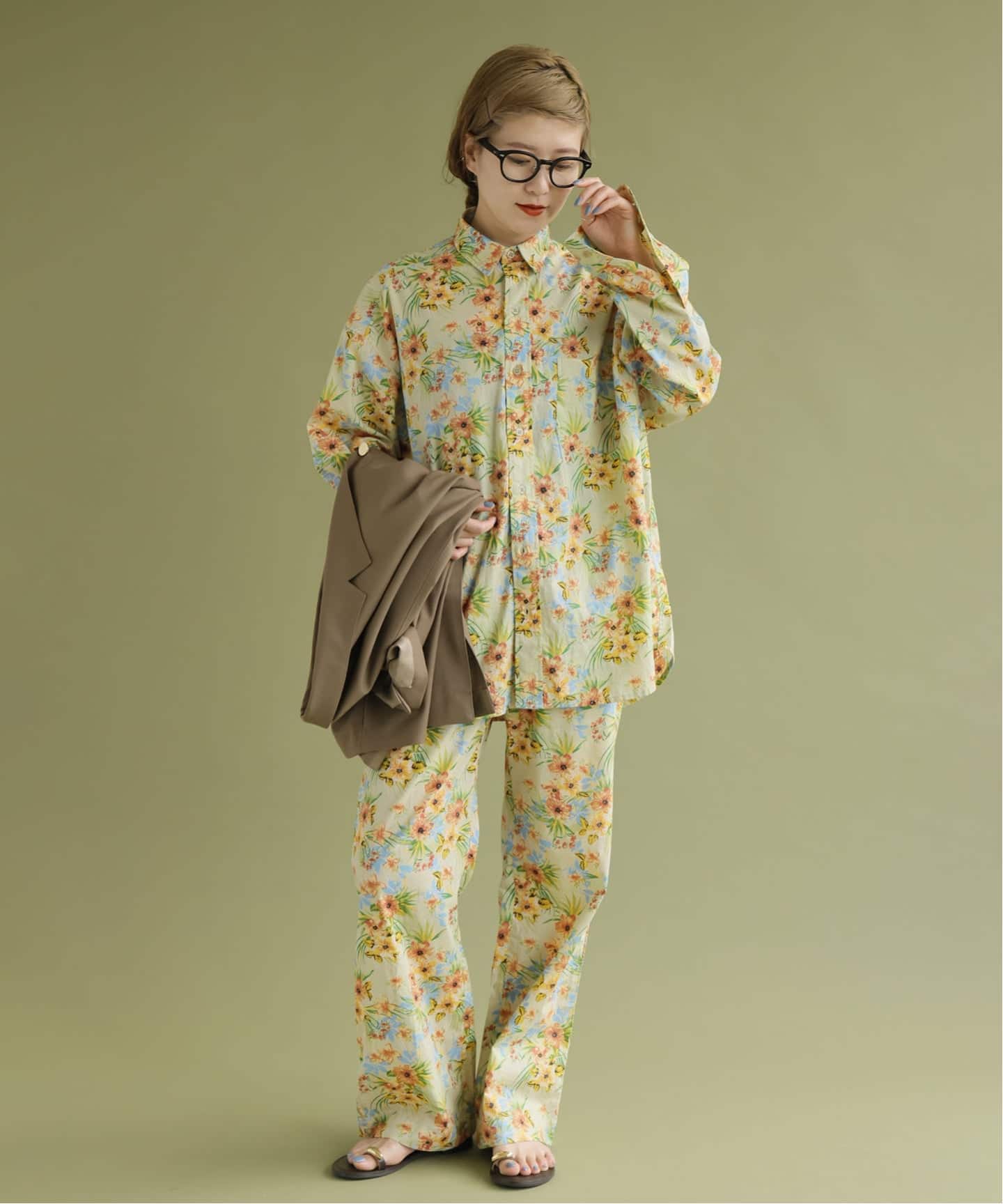 VIAN / ヴィアン 別注 Flower Easy Wide Pants（スラックス）｜Spick
