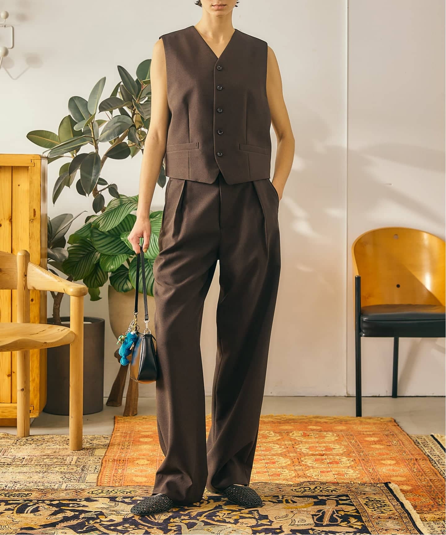 一部店舗+WEB限定》OBLADA / オブラダ GEORGE PANTS（スラックス