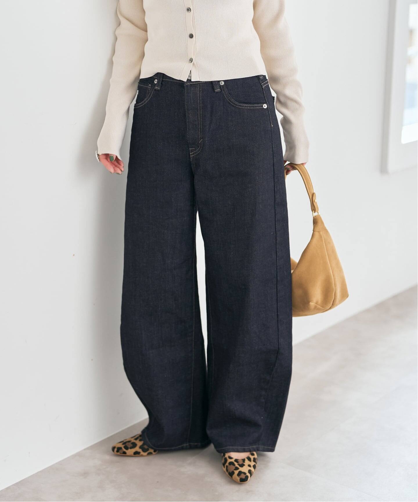 追加》SOMETHING / サムシング 別注 NEW HANA CURVE TAPERED*（デニム