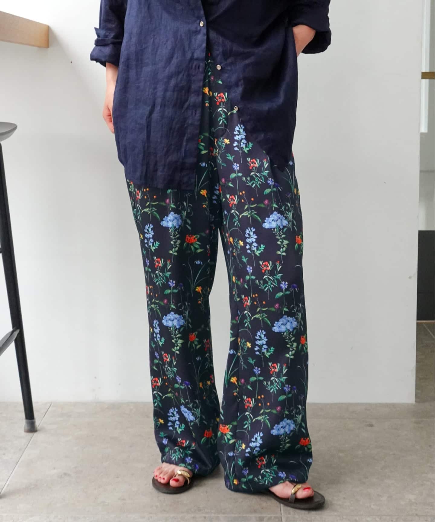 Spick&Span ティッカ別注フラワープリントパンツ　新品未使用タグ付き 追加》TICCA / ティッカ 別注フラワープリントパンツ（その他パンツ