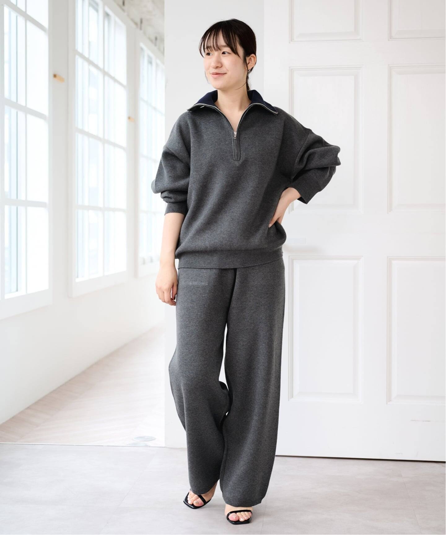 予約》スウェットライクニットパンツ（その他パンツ）｜UBY Spick