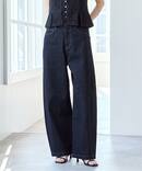 《予約》バレルレッグバギーデニム