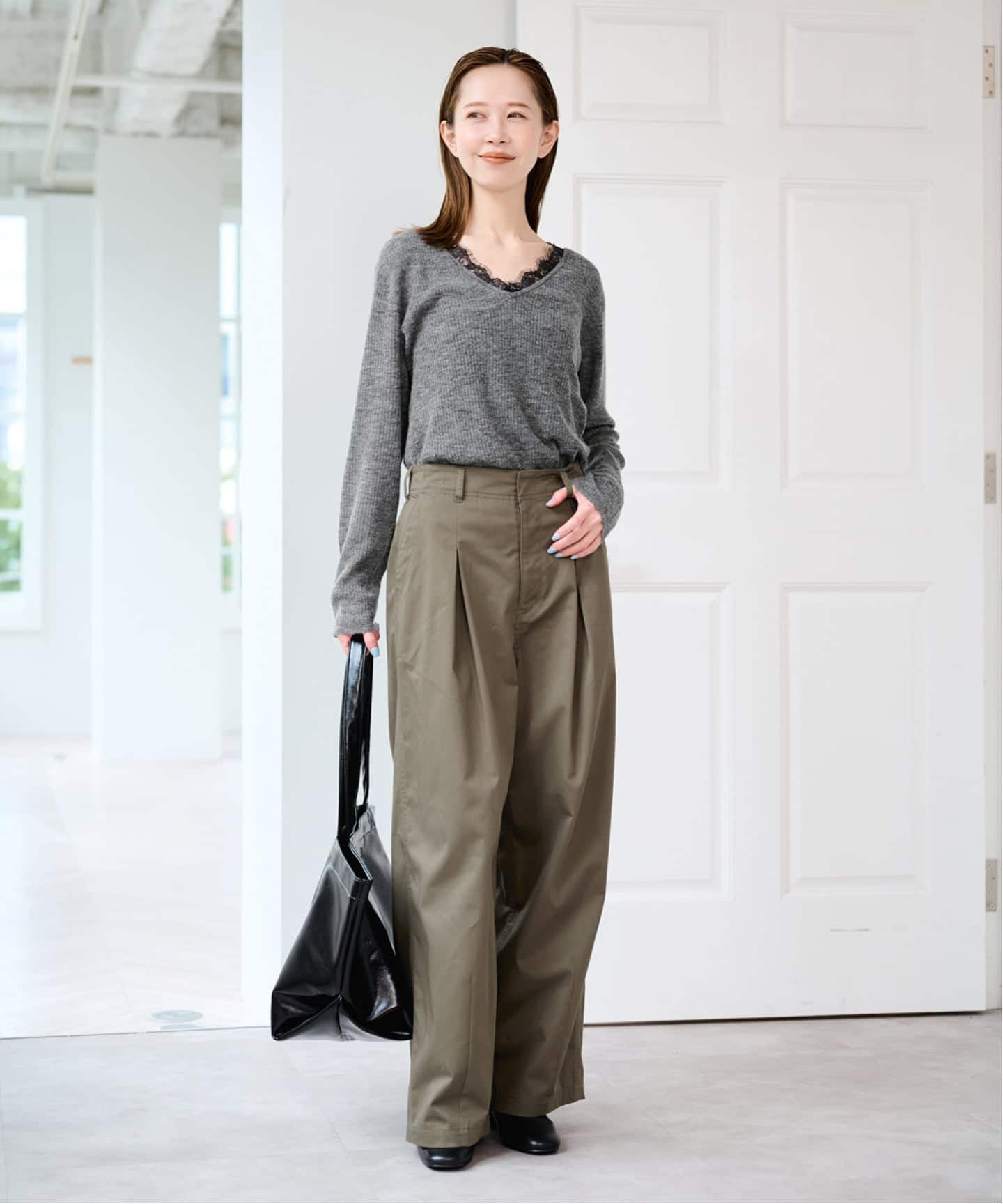 スピック＆スパン、ノーブル、イエナ、deuxieme classe.イネド 予約》ライトツイルタックカーブパンツ（その他パンツ）｜UBY Spick