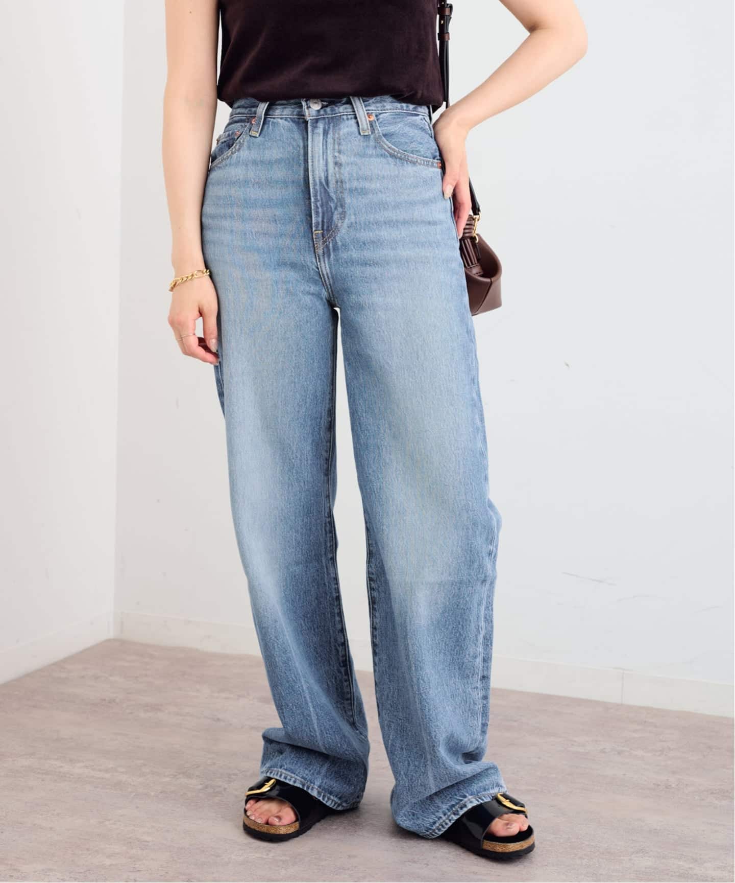LEVI'S/リーバイス RIBCAGE WIDE LEG（デニムパンツ・ジーンズ）｜UBY
