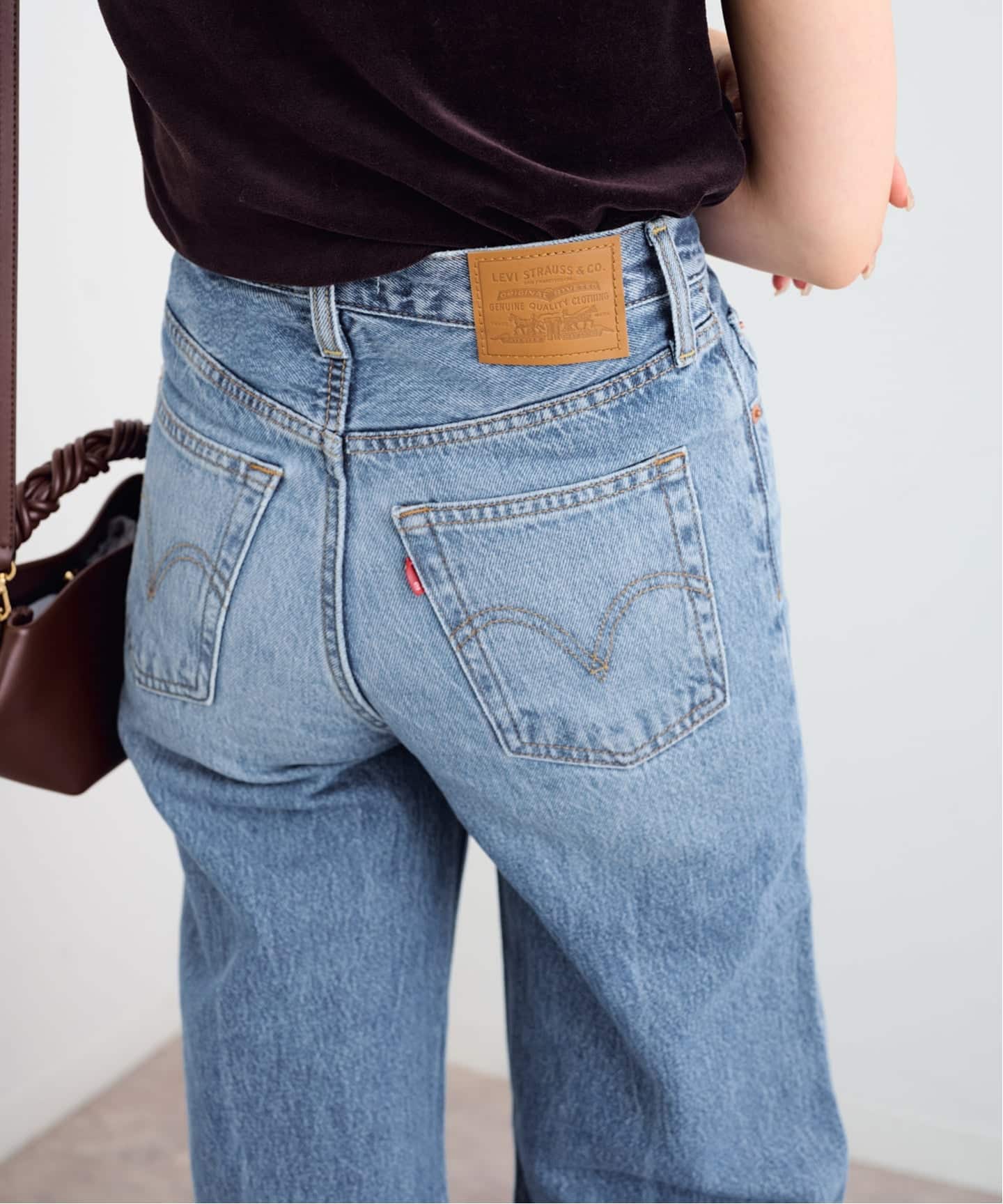 LEVI'S/リーバイス RIBCAGE WIDE LEG（デニムパンツ・ジーンズ）｜UBY