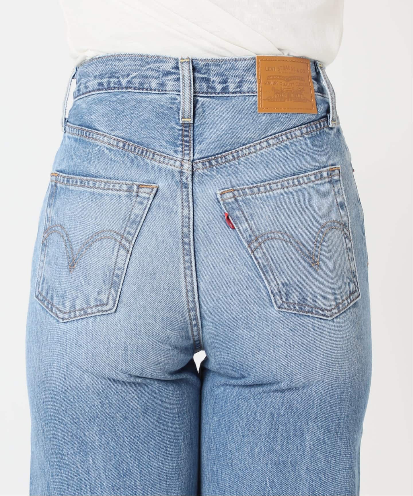 LEVI'S/リーバイス RIBCAGE WIDE LEG（デニムパンツ・ジーンズ）｜UBY