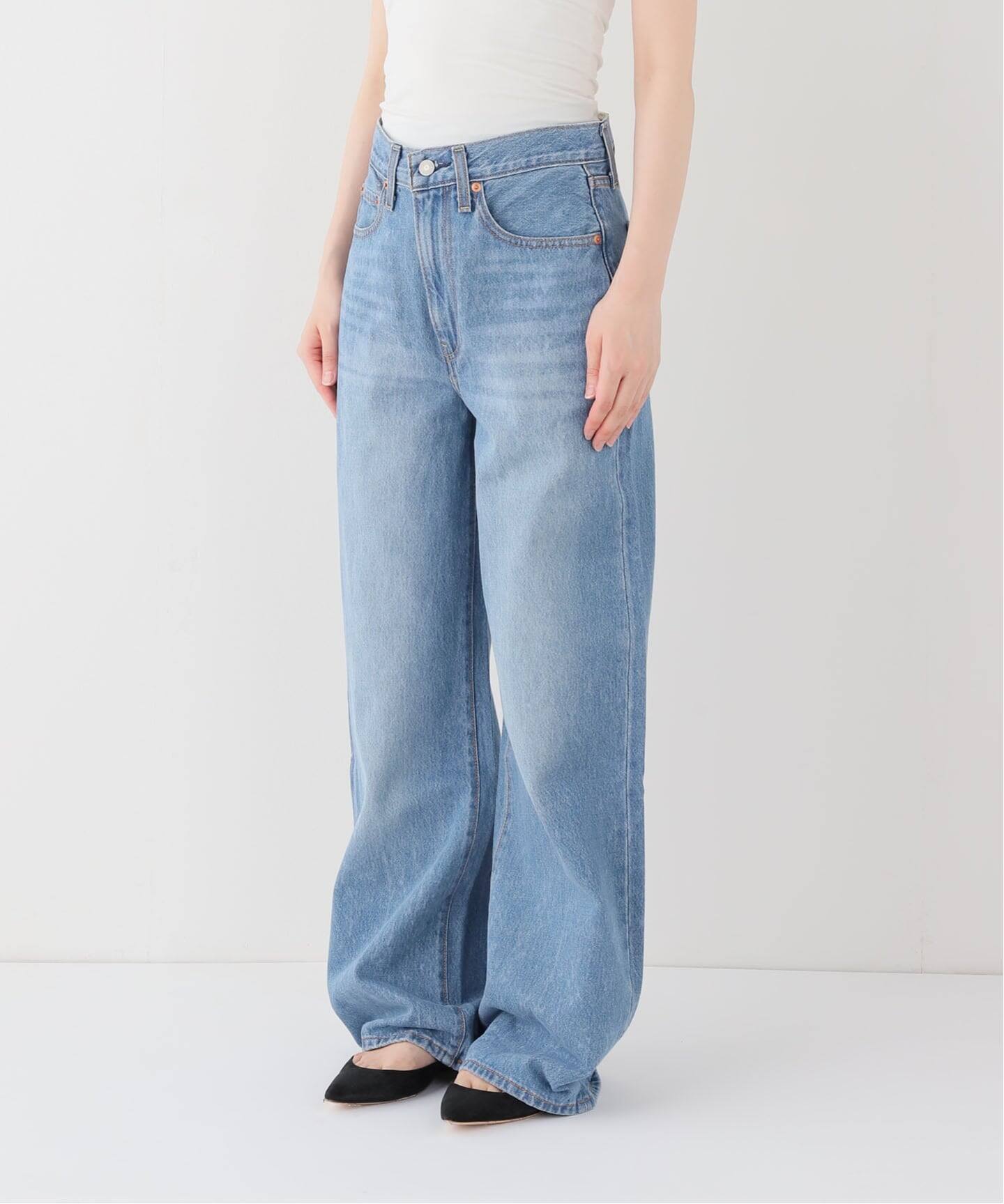LEVI'S/リーバイス RIBCAGE WIDE LEG（デニムパンツ・ジーンズ）｜UBY