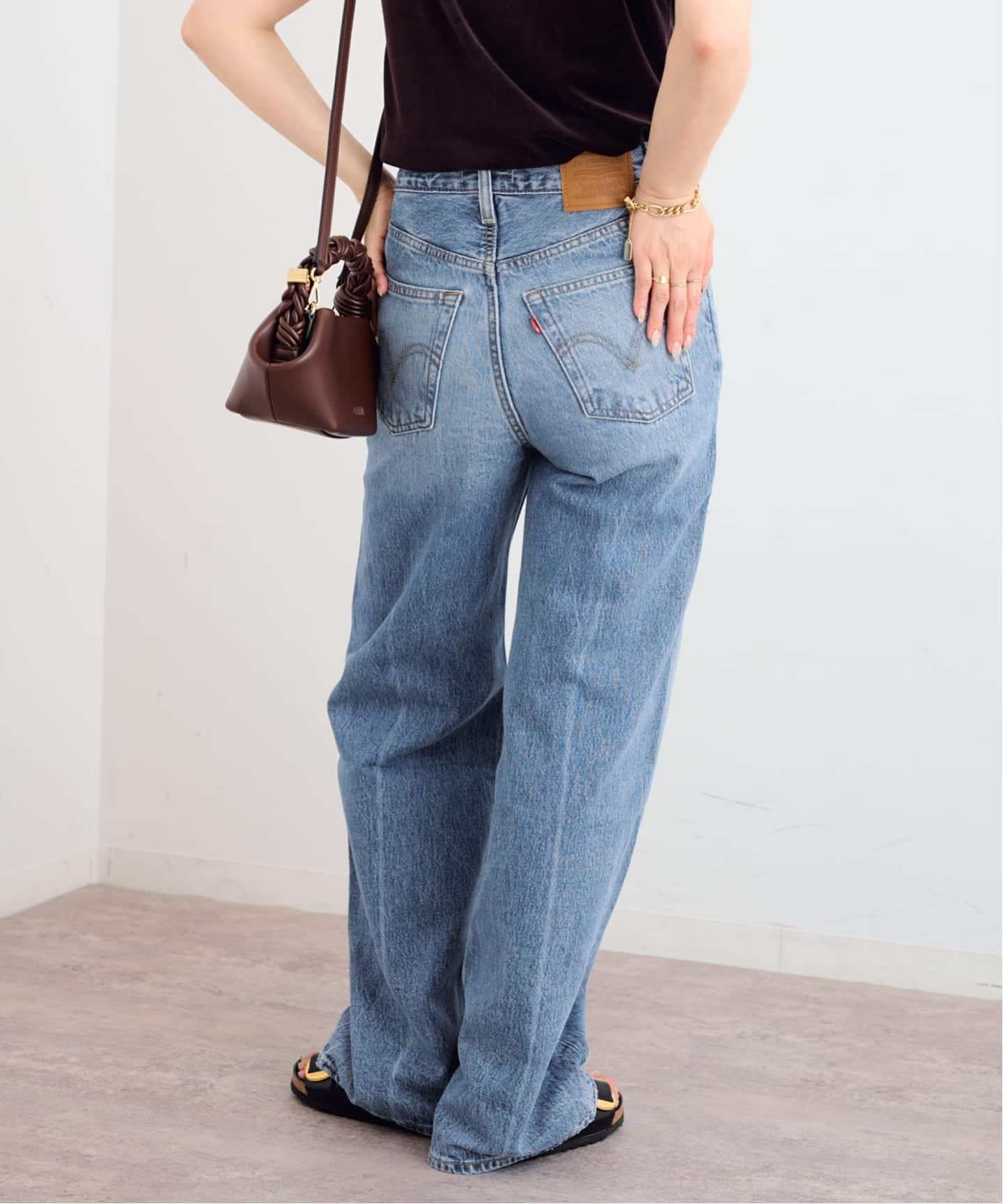 LEVI'S/リーバイス RIBCAGE WIDE LEG（デニムパンツ・ジーンズ）｜UBY