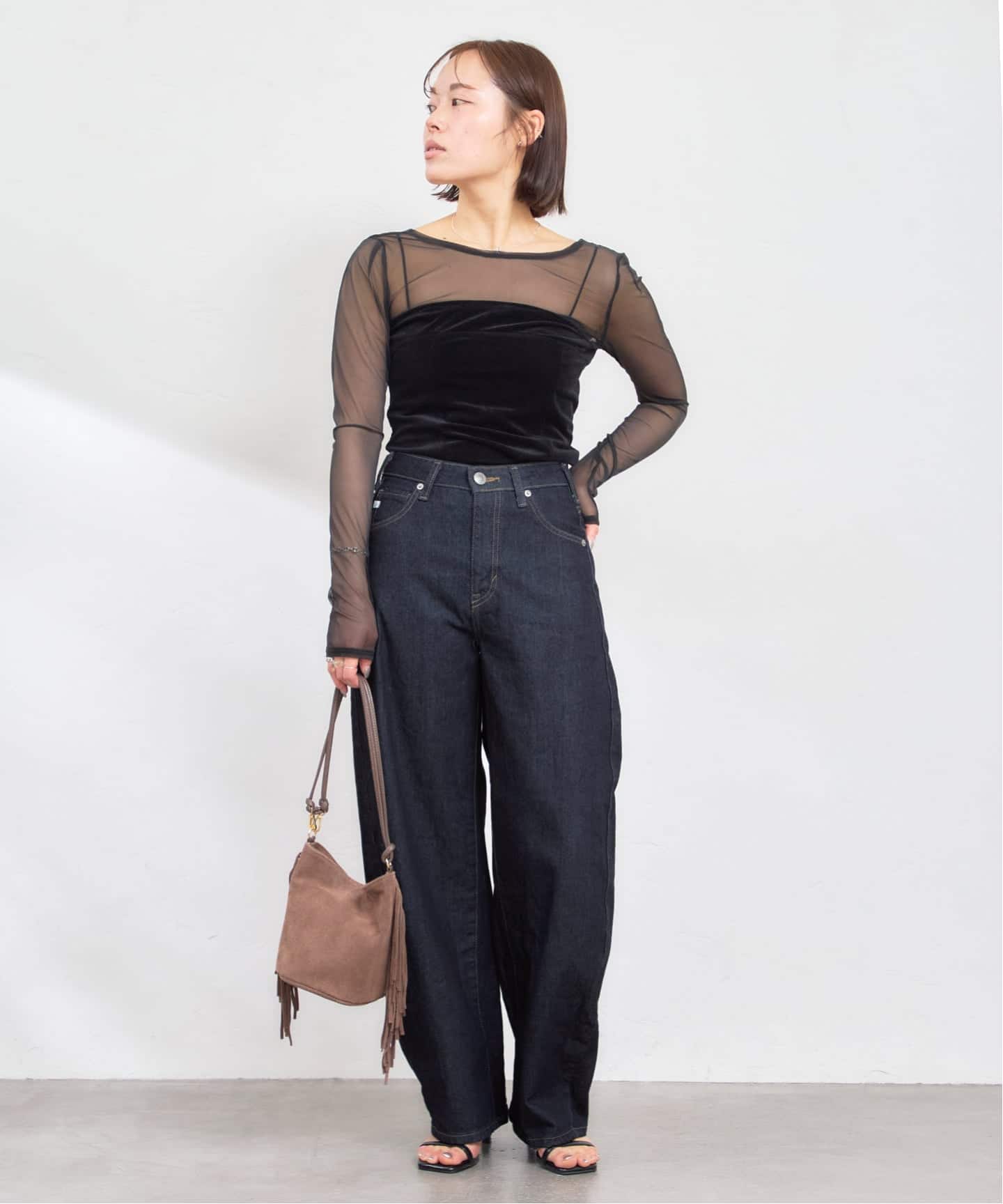 SOMETHING / サムシング HANA CURVE TAPERED（デニムパンツ・ジーンズ
