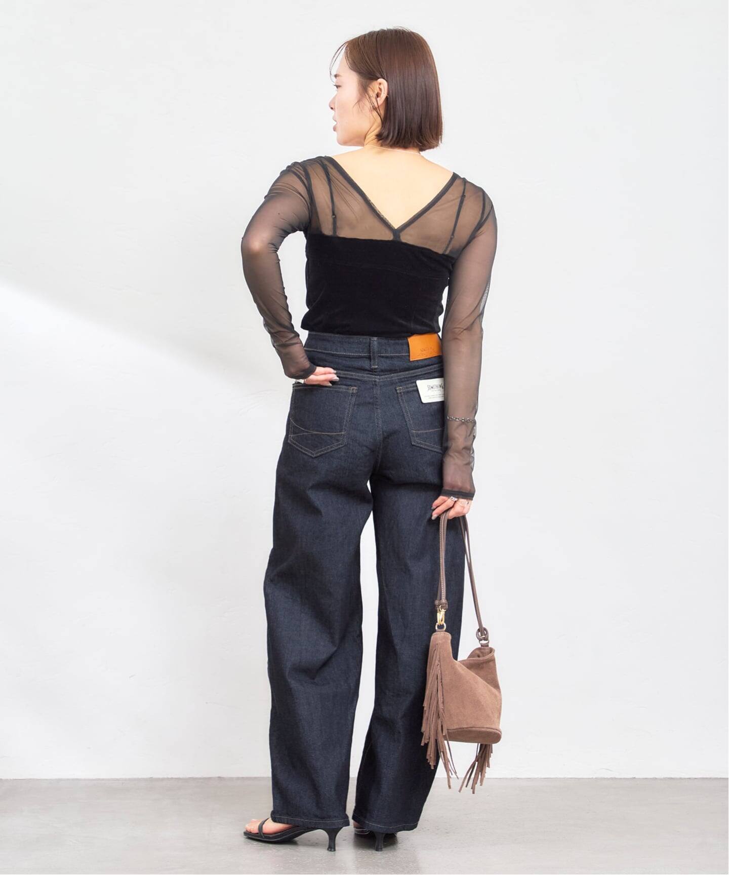 SOMETHING / サムシング HANA CURVE TAPERED（デニムパンツ・ジーンズ