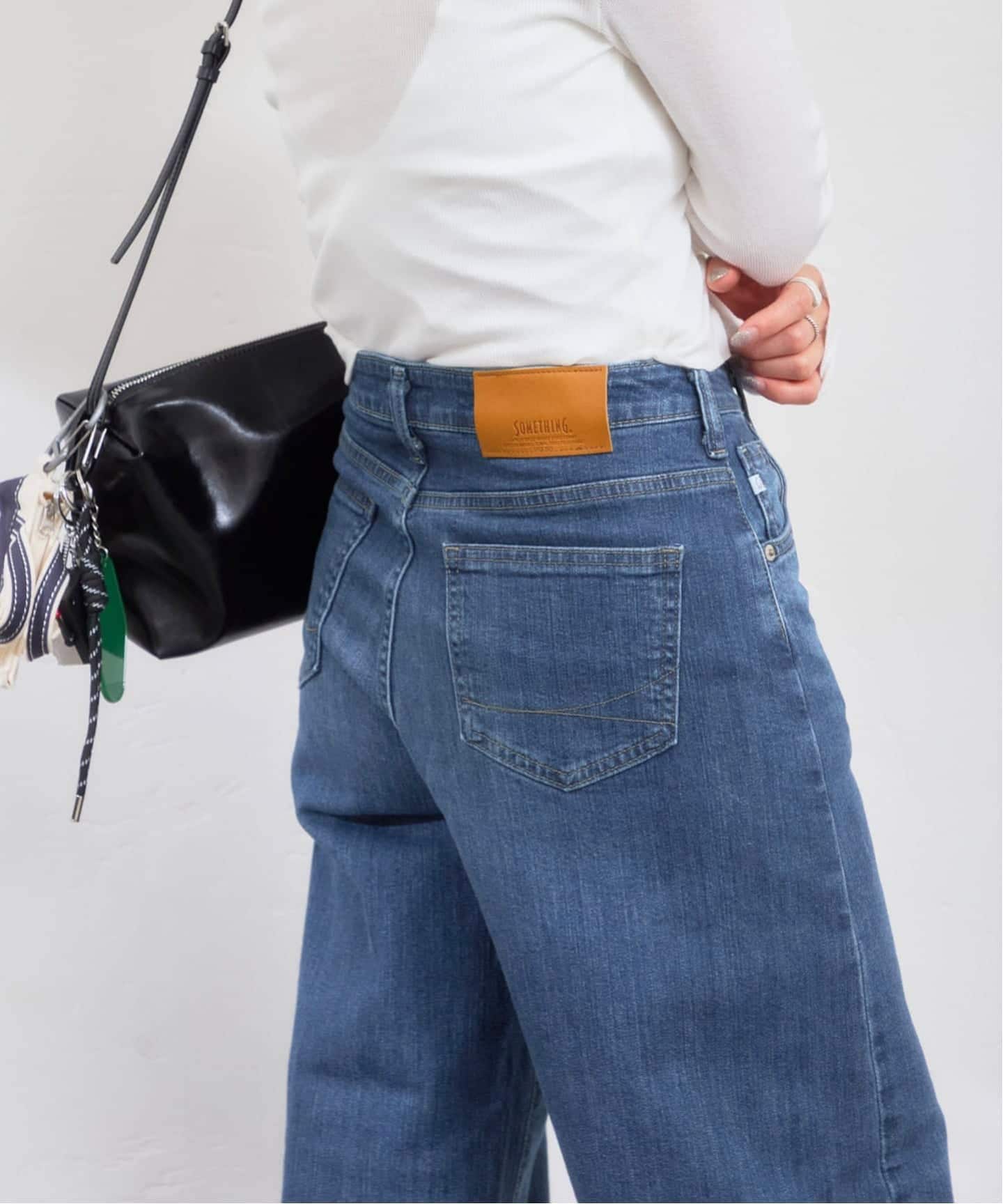 SOMETHINGサムシング 別注 NEW HANA CURVE TAPERED 追加 / 新色 》SOMETHING / サムシング HANA CURVE TAPERED（デニム