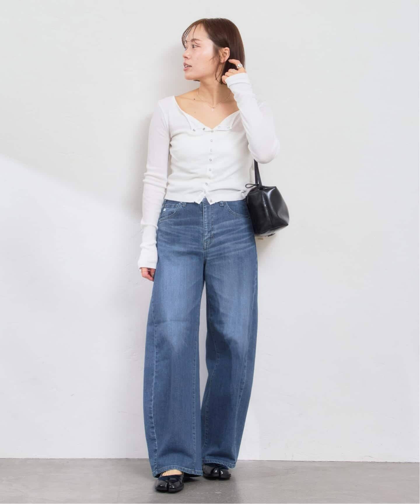 追加 / 新色 》SOMETHING / サムシング HANA CURVE TAPERED（デニム