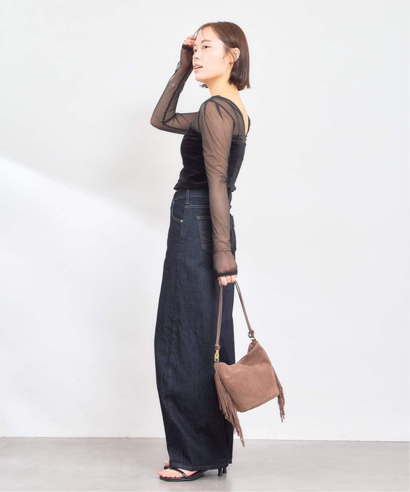 追加》SOMETHING / サムシング HANA CURVE TAPERED 2（デニムパンツ