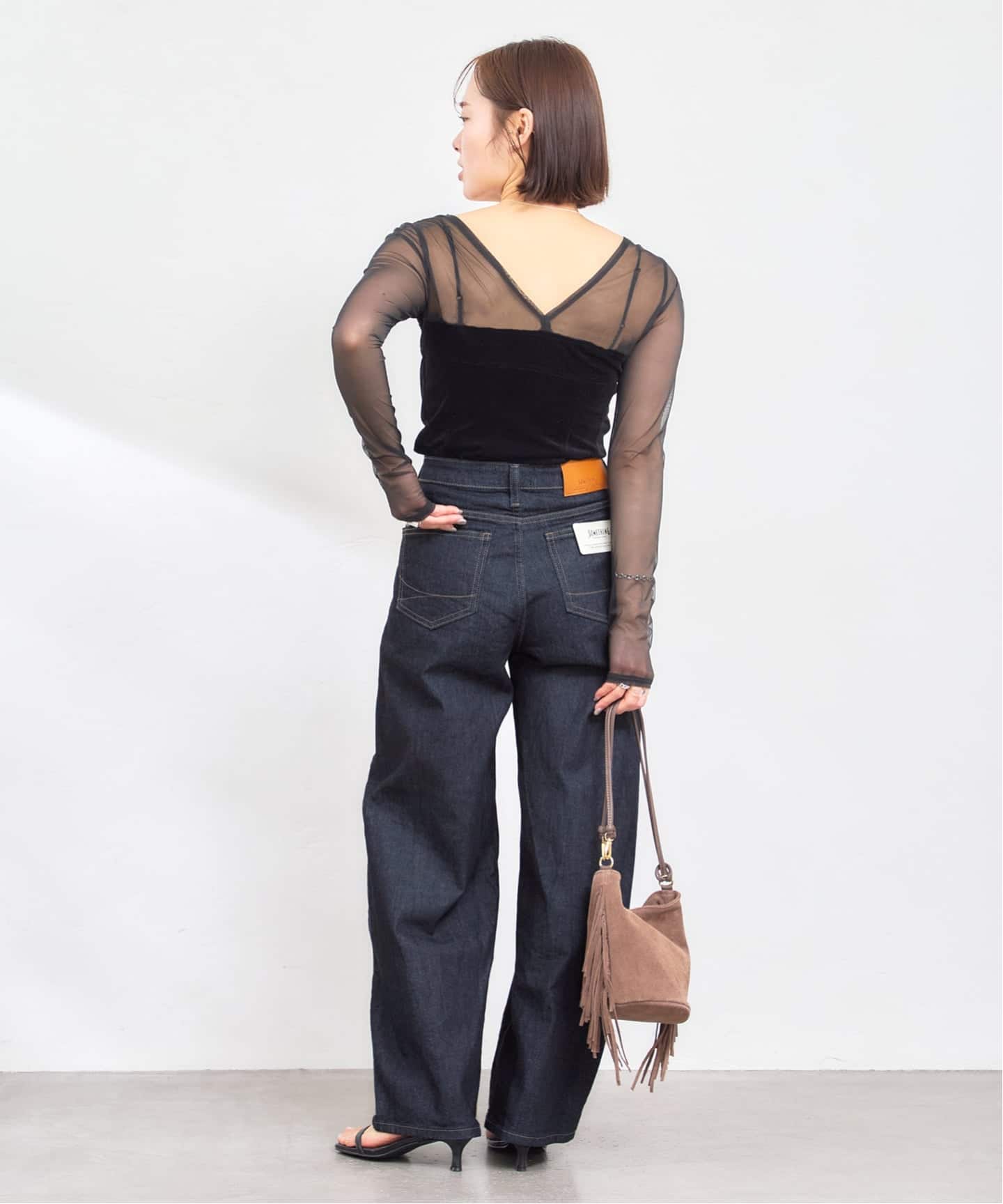 追加》SOMETHING / サムシング HANA CURVE TAPERED 2（デニムパンツ