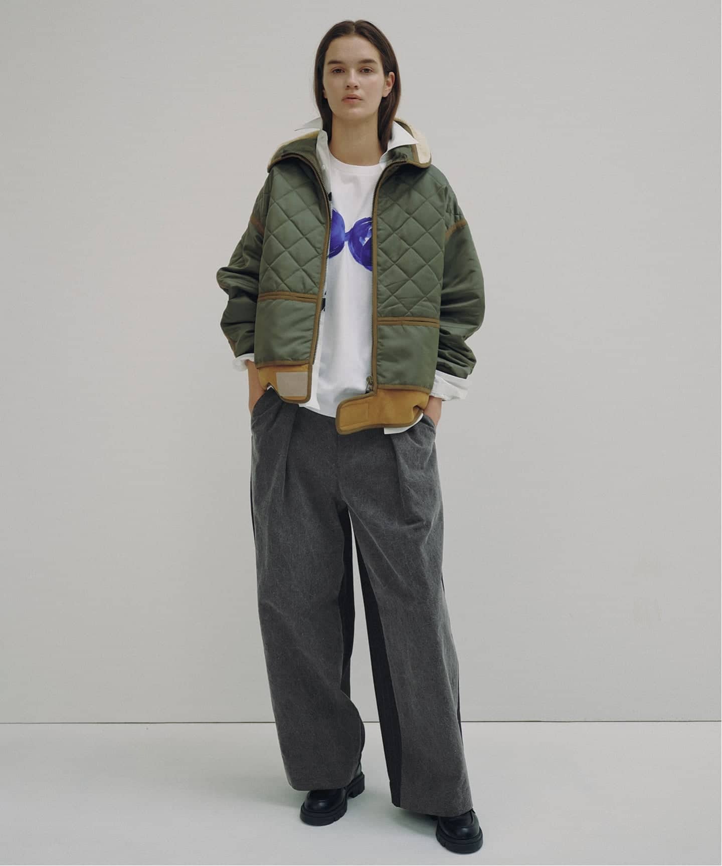 予約 / 一部店舗+WEB限定》Glyph Combination Pants（スラックス