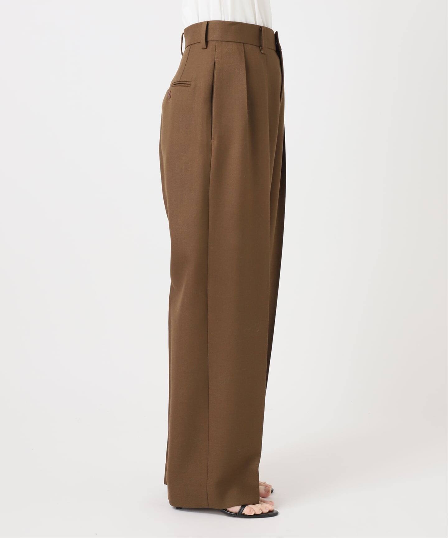 一部店舗+WEB限定》Double-Pleated Trousers（スラックス）｜Spick