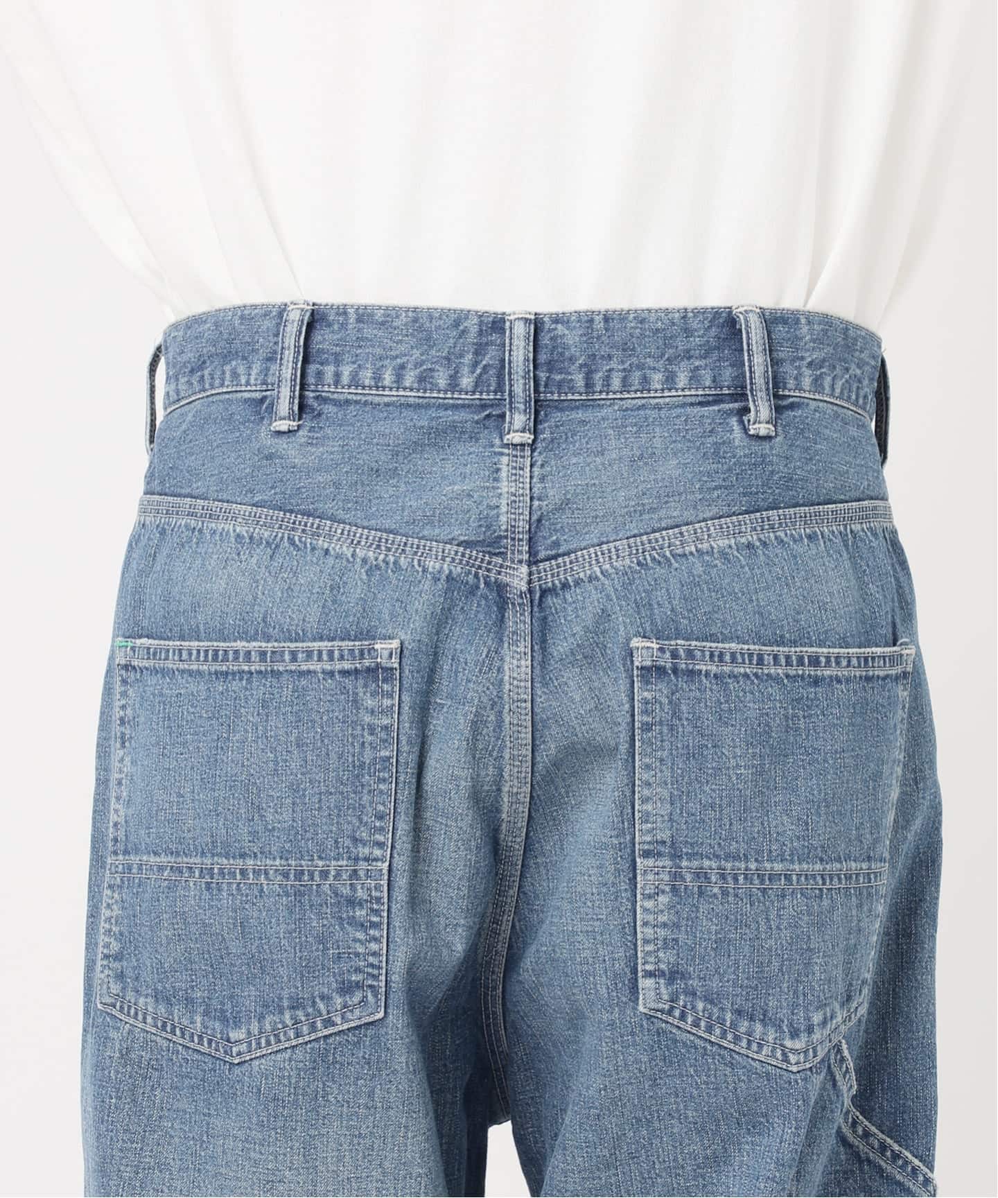 ≪予約≫OUT OF FRAMe DENIM Painter パンツ (ブルー)（デニムパンツ