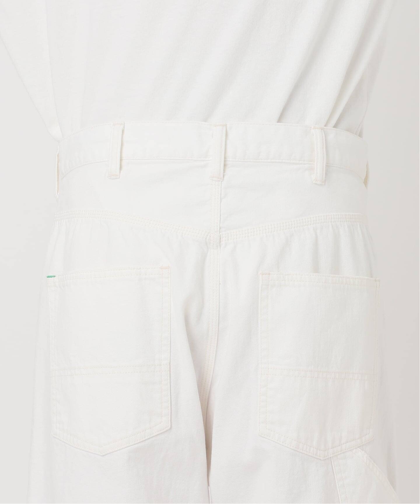 ≪予約≫OUT OF FRAMe DENIM Painter パンツ (ホワイト)（デニムパンツ