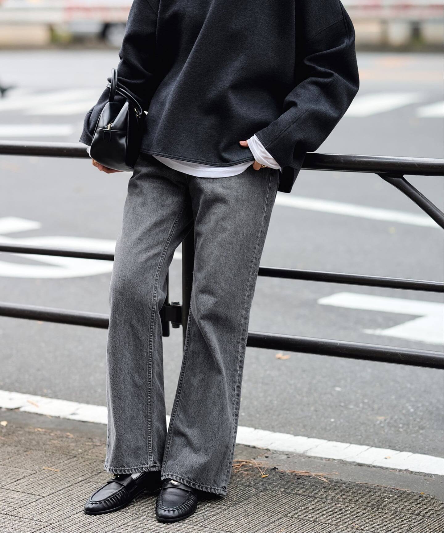 ≪予約≫NEWルーズフレアデニムパンツ（デニムパンツ・ジーンズ