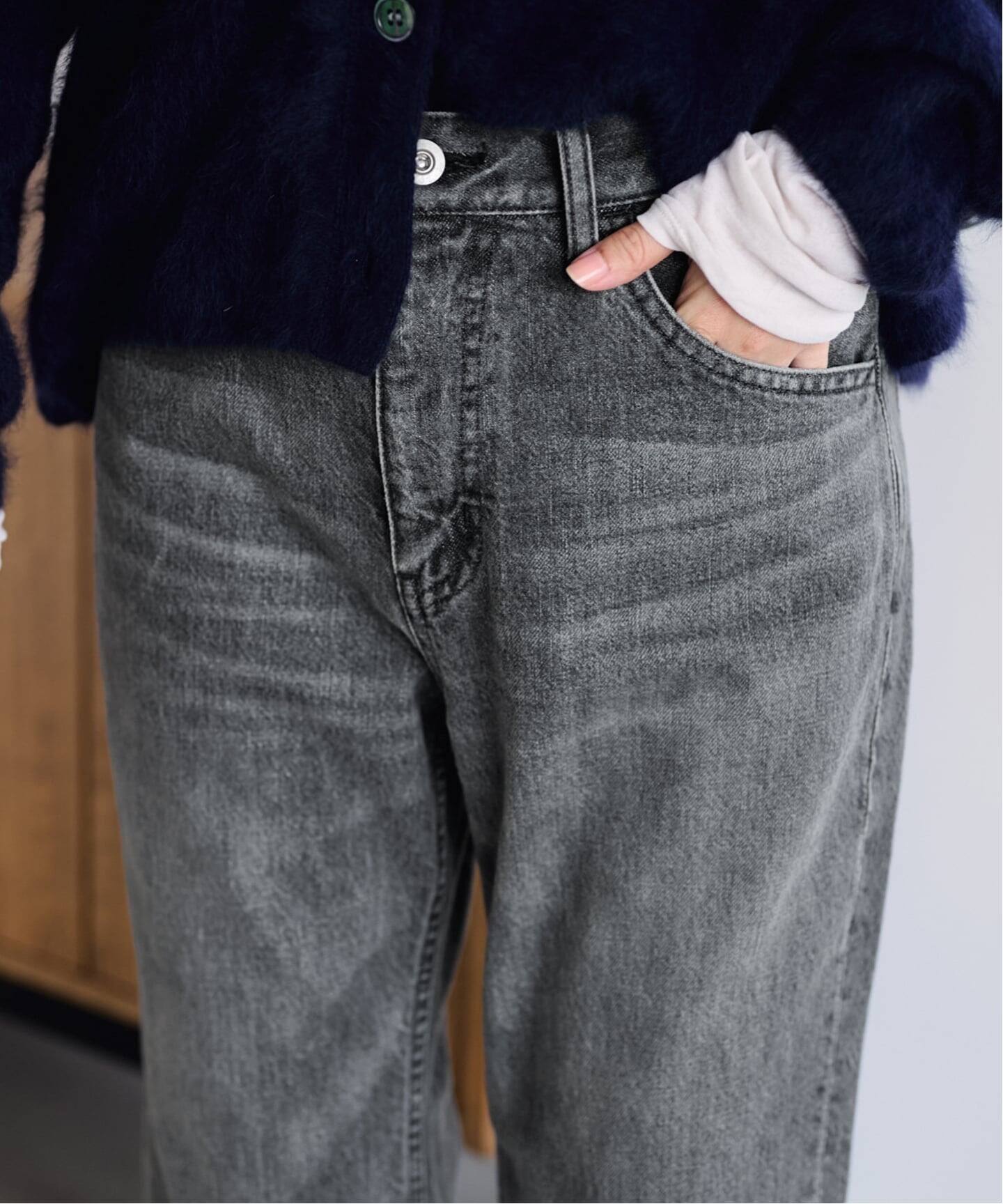 ≪予約≫NEWルーズフレアデニムパンツ（デニムパンツ・ジーンズ