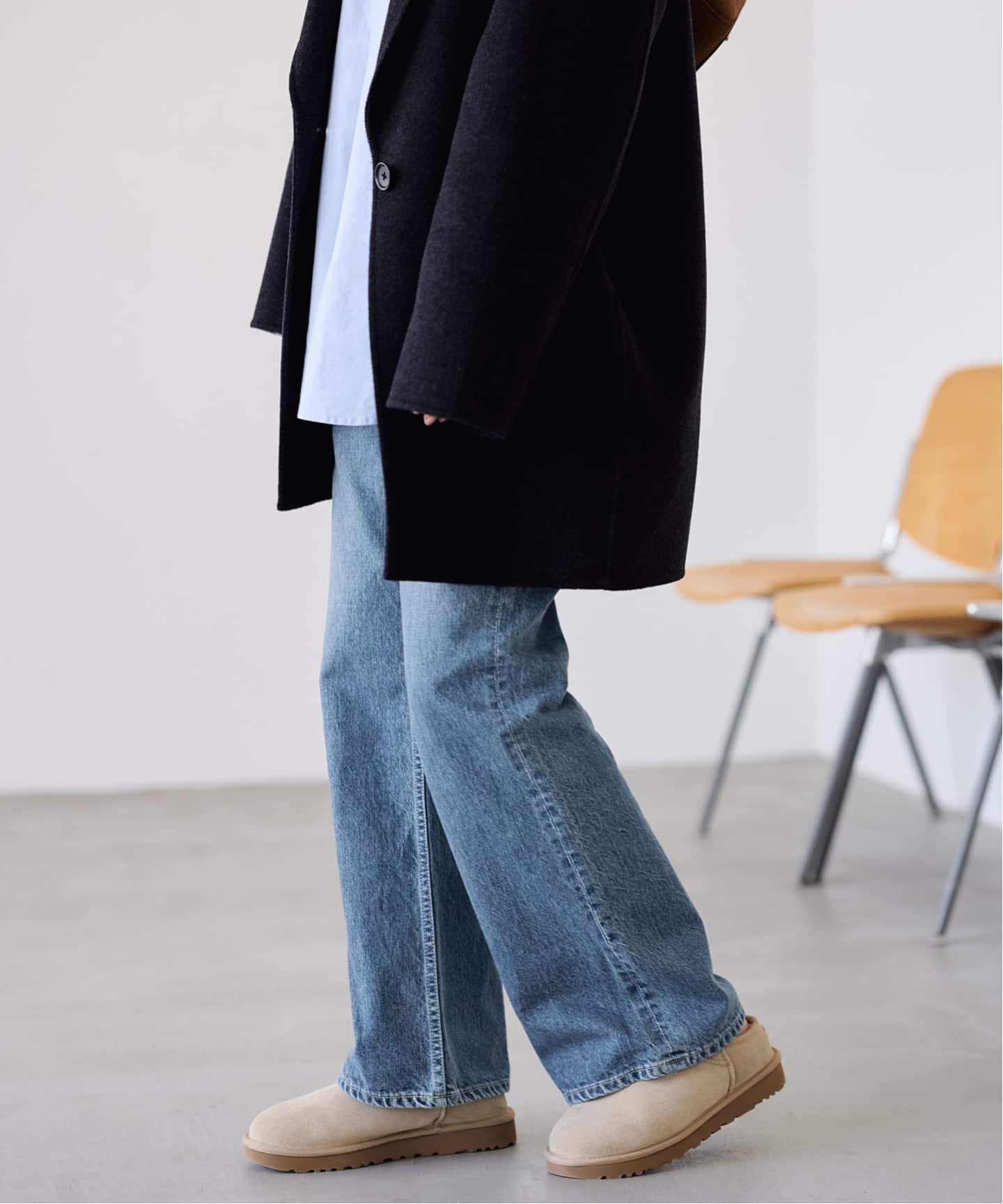 ≪予約≫NEWルーズフレアデニムパンツ（デニムパンツ・ジーンズ