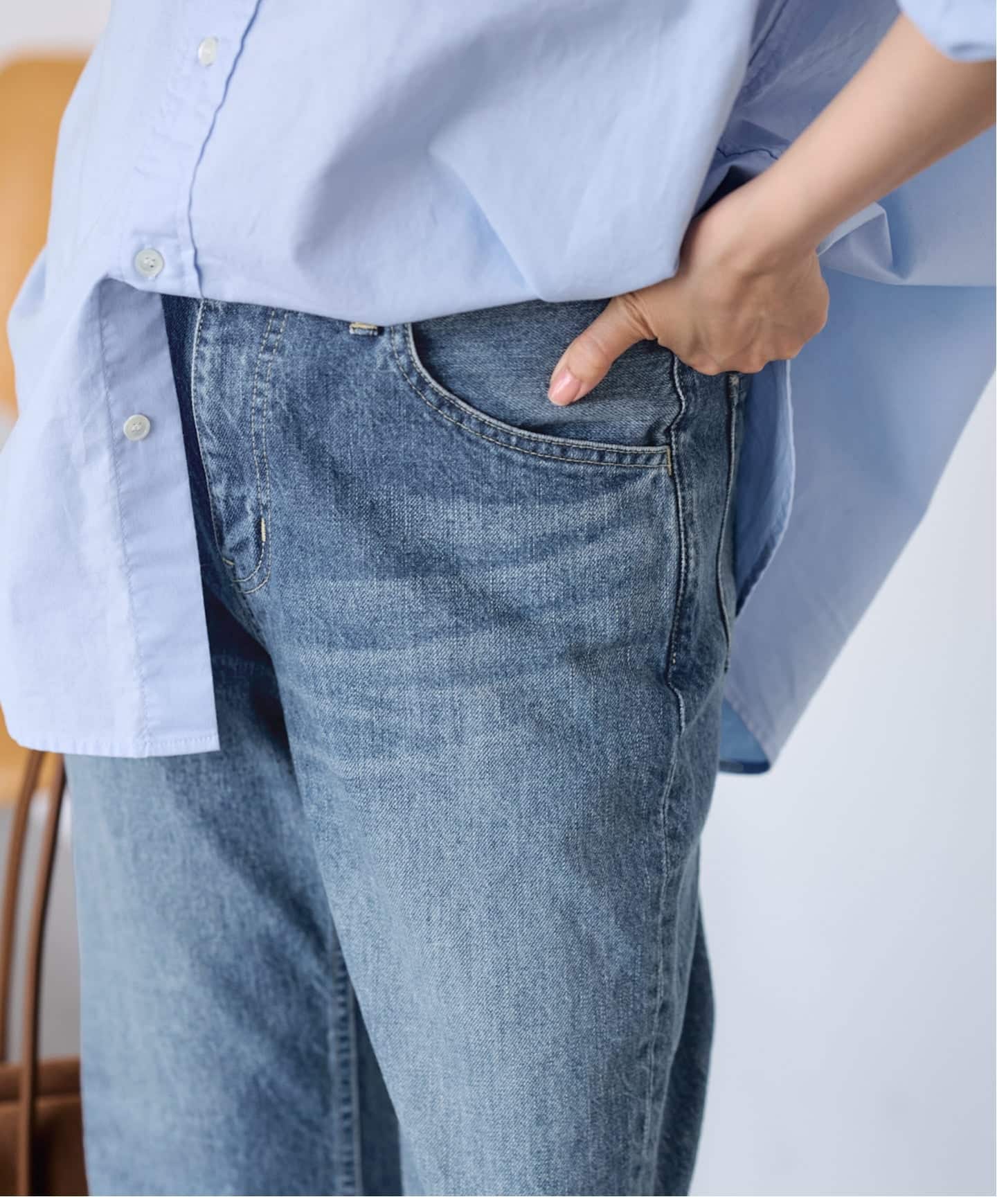 ≪予約≫NEWルーズフレアデニムパンツ（デニムパンツ・ジーンズ