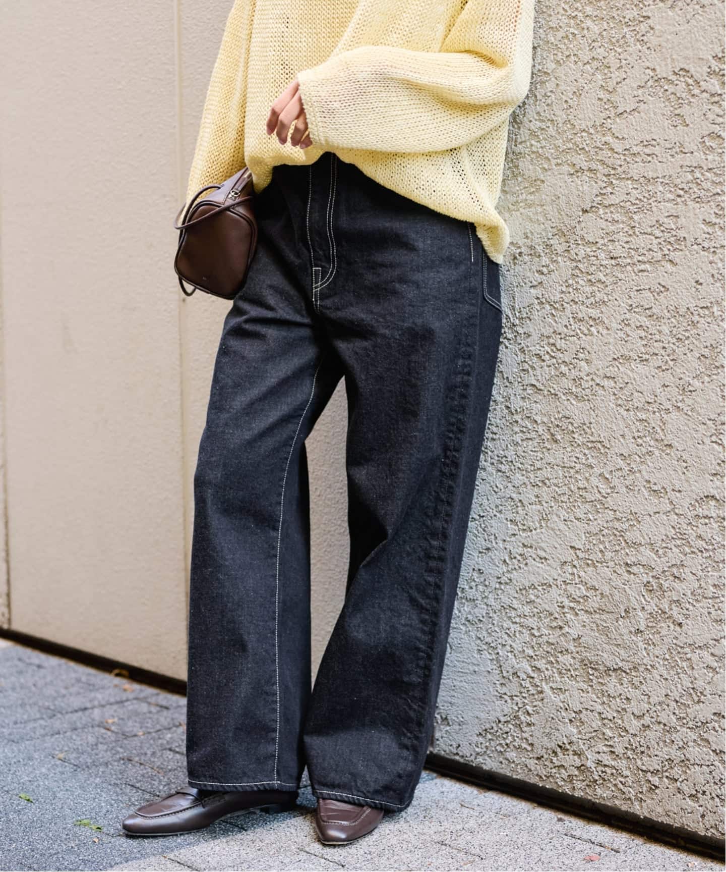 ルーズストレートデニムパンツ（デニムパンツ・ジーンズ）｜FRAMeWORK