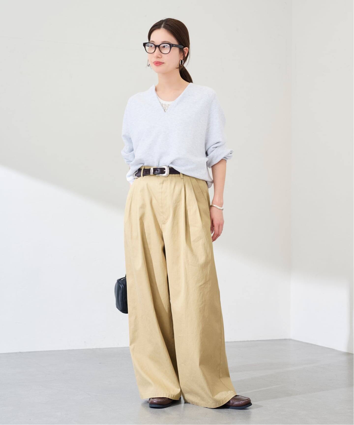 ワイドチノパンツ（チノパンツ）｜FRAMeWORK（フレームワーク）の通販