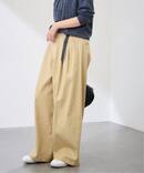 ワイドチノパンツ