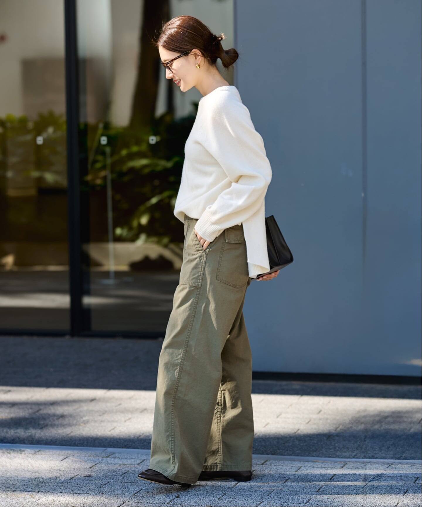 ライトミリタリースラブベイカーパンツ（カーゴパンツ）｜FRAMeWORK