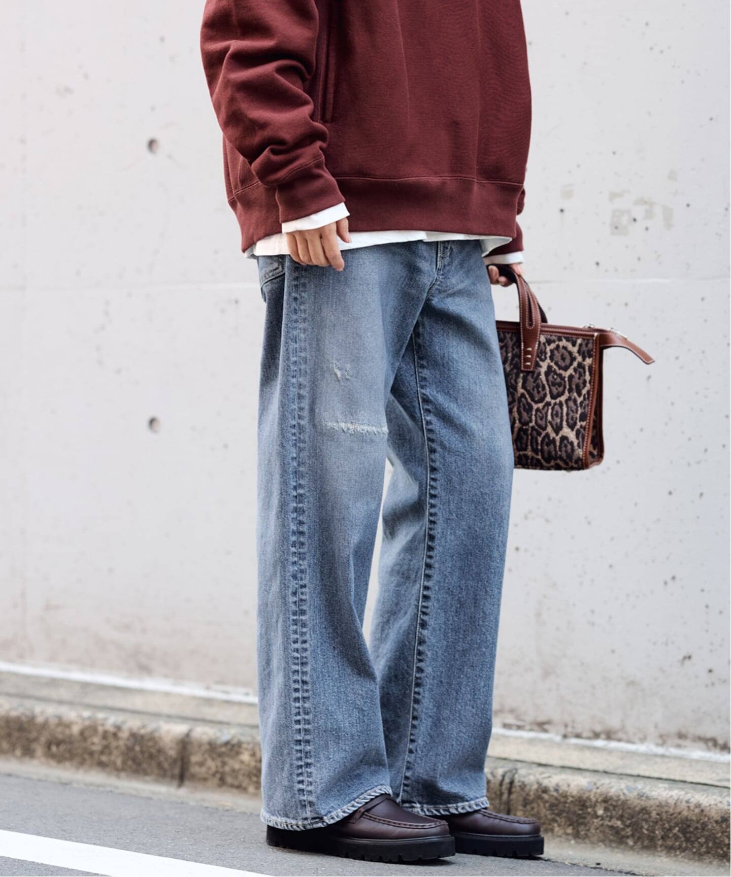 ≪追加予約≫NEWデニムストレートパンツ（デニムパンツ・ジーンズ