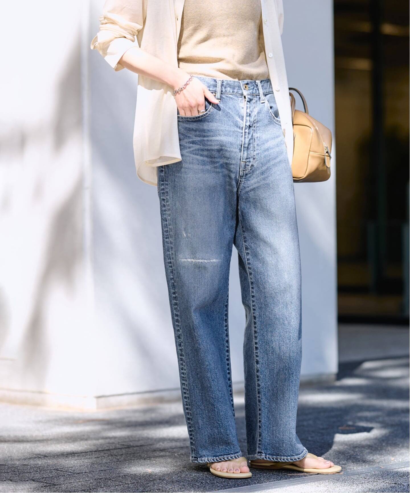 ≪追加≫NEWデニムストレートパンツ（デニムパンツ・ジーンズ