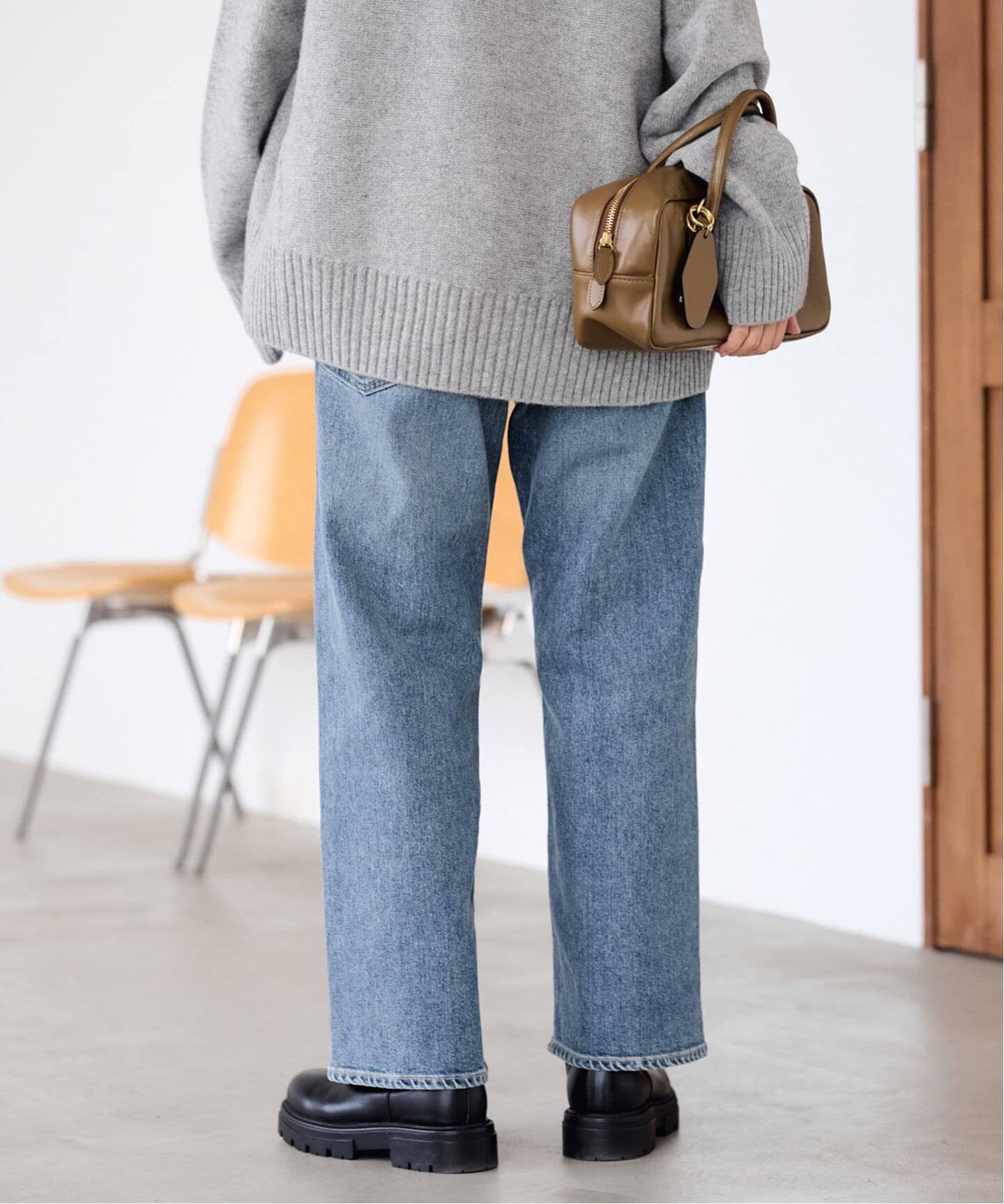 ≪追加予約≫NEWデニムストレートパンツ（デニムパンツ・ジーンズ