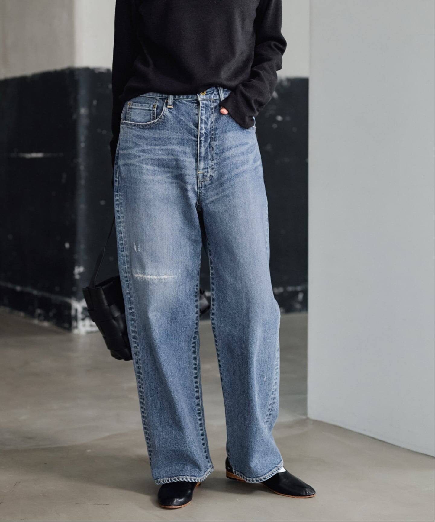≪追加≫NEWデニムストレートパンツ（デニムパンツ・ジーンズ