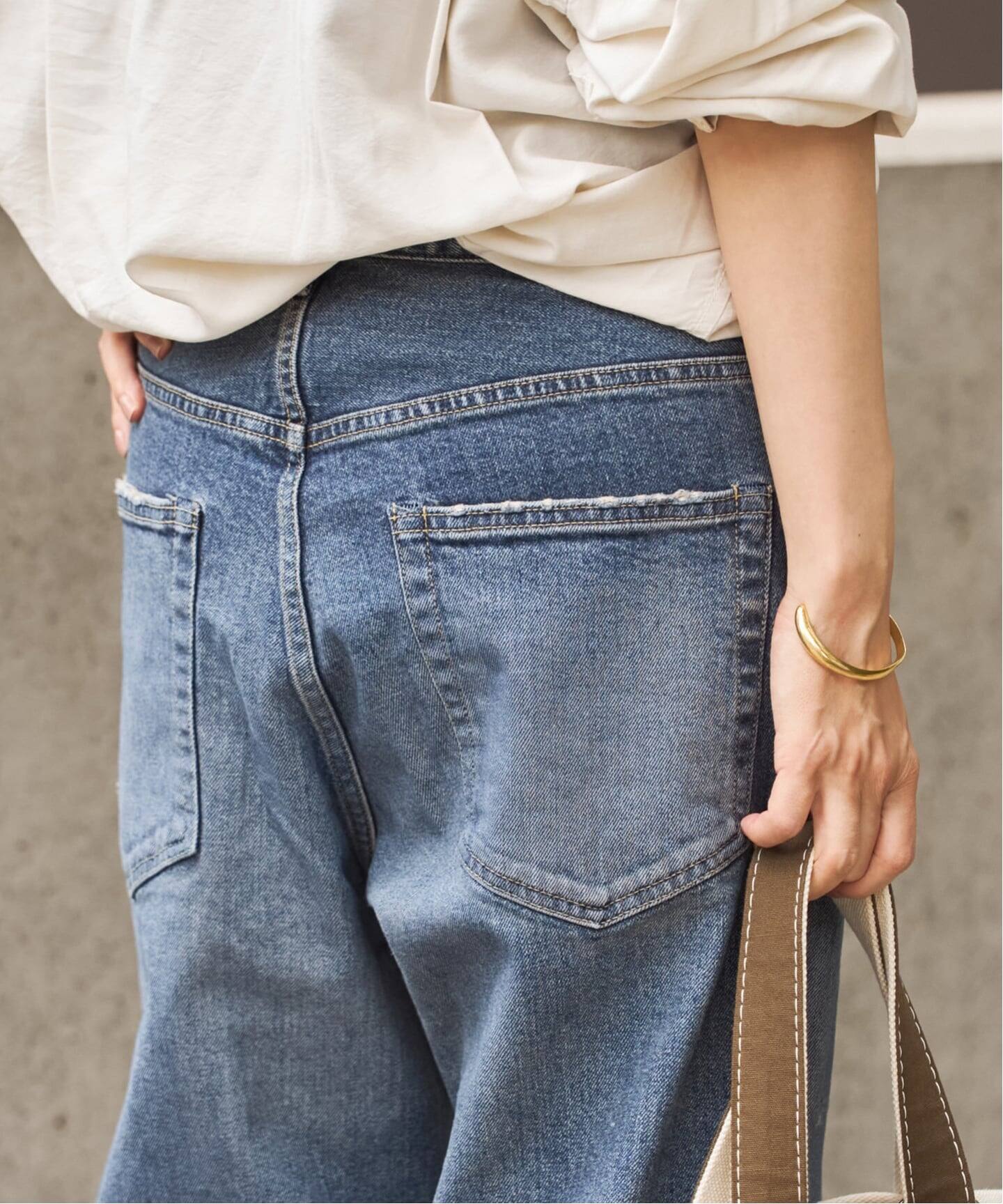 ≪追加≫NEWデニムストレートパンツ（デニムパンツ・ジーンズ