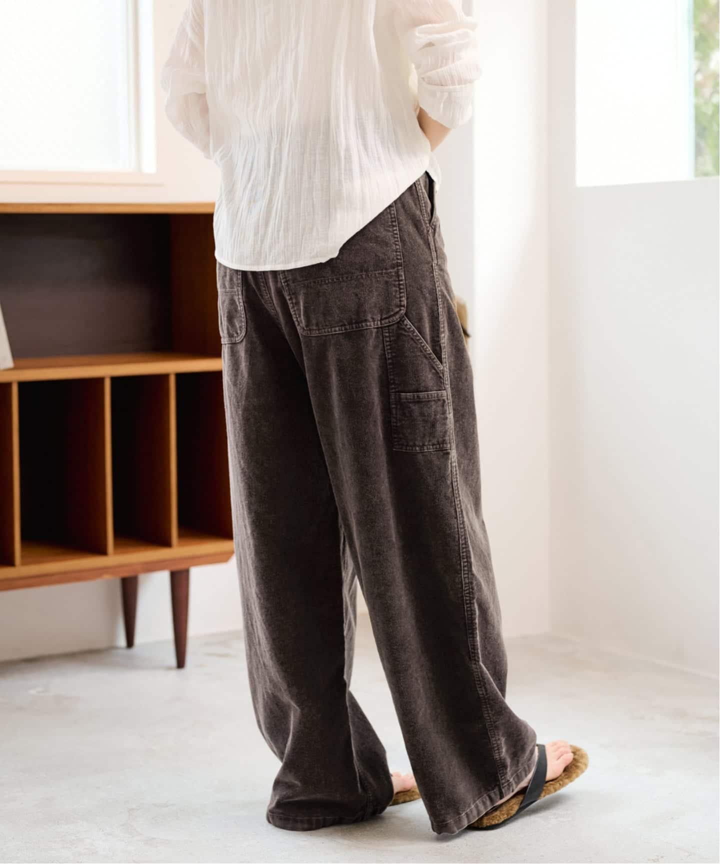 FRAMeWORK⭐︎コールペインターパンツ38 ≪新色 / 追加予約≫コーデュロイペインターパンツ（その他パンツ