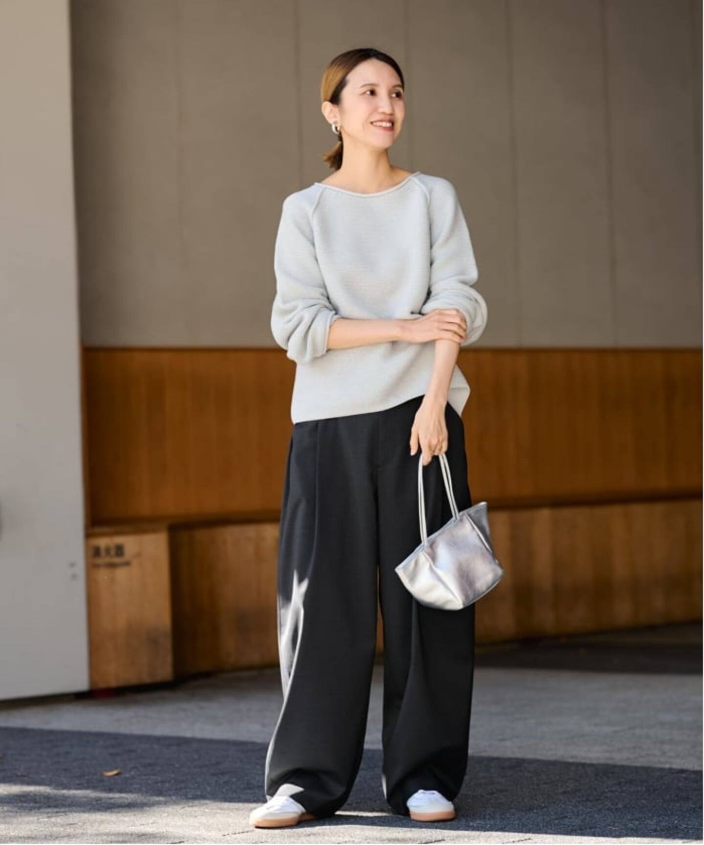 ≪洗える / WEB限定≫タックカーブバックゴムパンツ 2(スラックス ≪洗える / WEB限定≫タックカーブバックゴムパンツ 2(スラックス