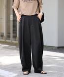 ≪洗える / WEB限定≫タックカーブバックゴムパンツ 2