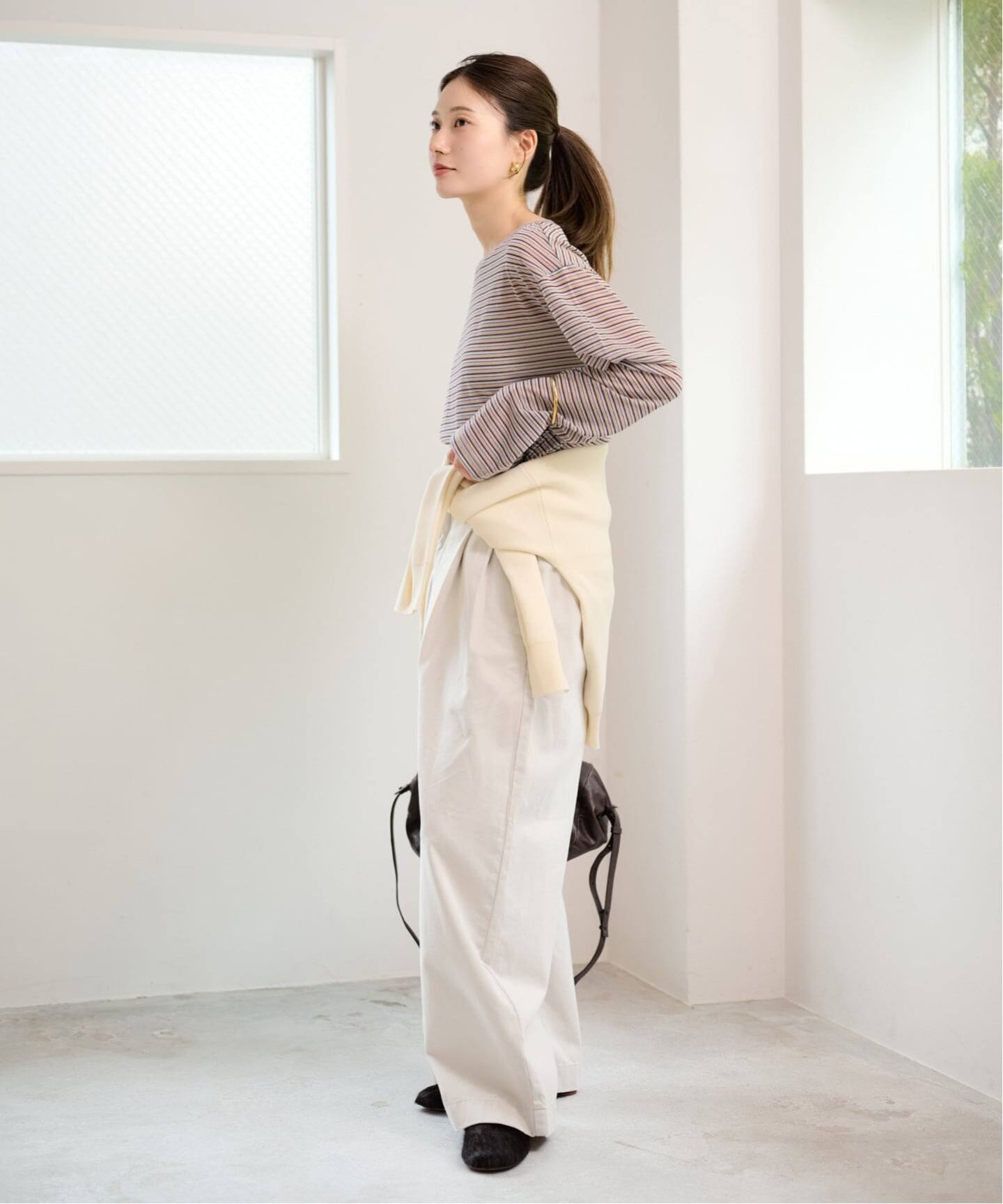 ≪予約≫SLOUCHY LIGHT CHINO パンツ（チノパンツ）｜FRAMeWORK