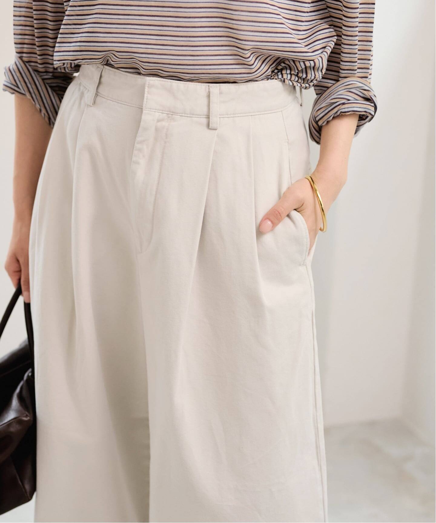 ≪予約≫SLOUCHY LIGHT CHINO パンツ（チノパンツ）｜FRAMeWORK
