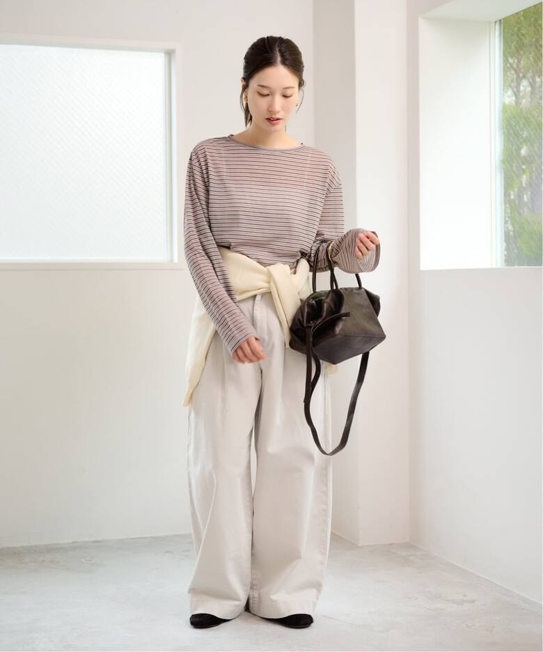 ≪予約≫SLOUCHY LIGHT CHINO パンツ（チノパンツ）｜FRAMeWORK 
