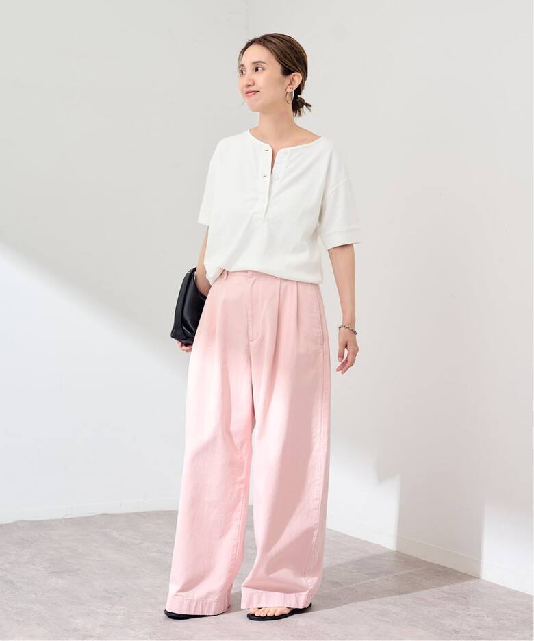 ≪予約≫SLOUCHY LIGHT CHINO パンツ（チノパンツ）｜FRAMeWORK 