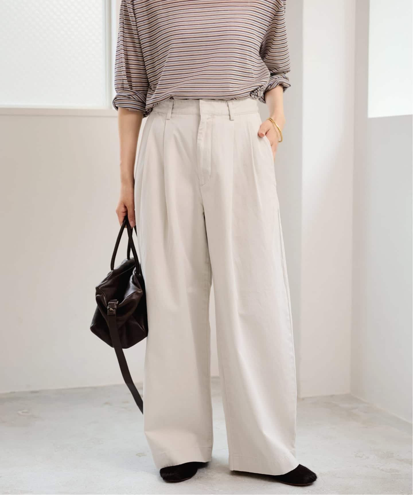 ≪追加予約≫SLOUCHY LIGHT CHINO パンツ 2（チノパンツ）｜FRAMeWORK