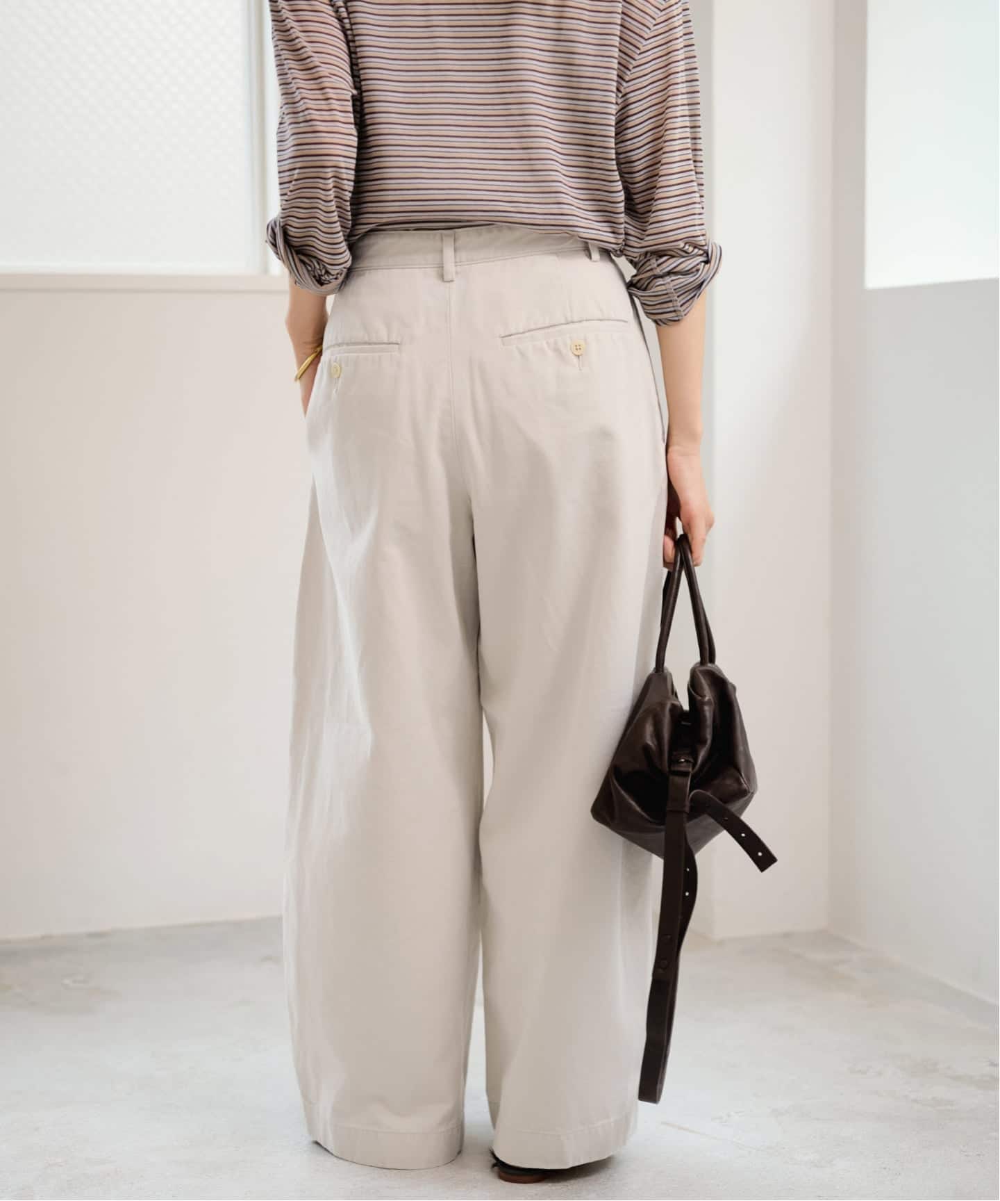 ≪追加予約≫SLOUCHY LIGHT CHINO パンツ 2（チノパンツ）｜FRAMeWORK
