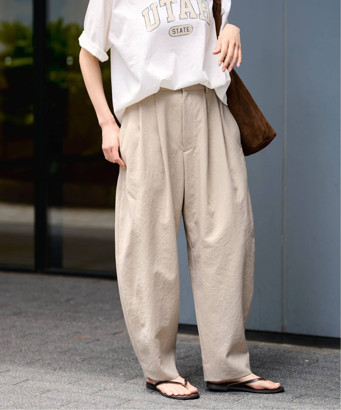 ≪予約≫ポリエステルトロタックパンツ（その他パンツ）｜FRAMeWORK